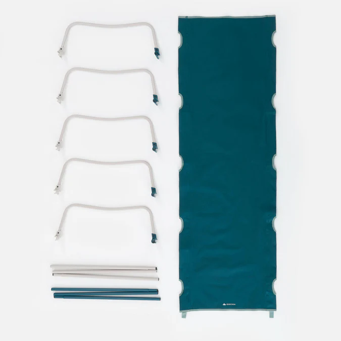 Decathlon Quechua - Cama de acampamento Quechua de 60 cm - 1 pessoa