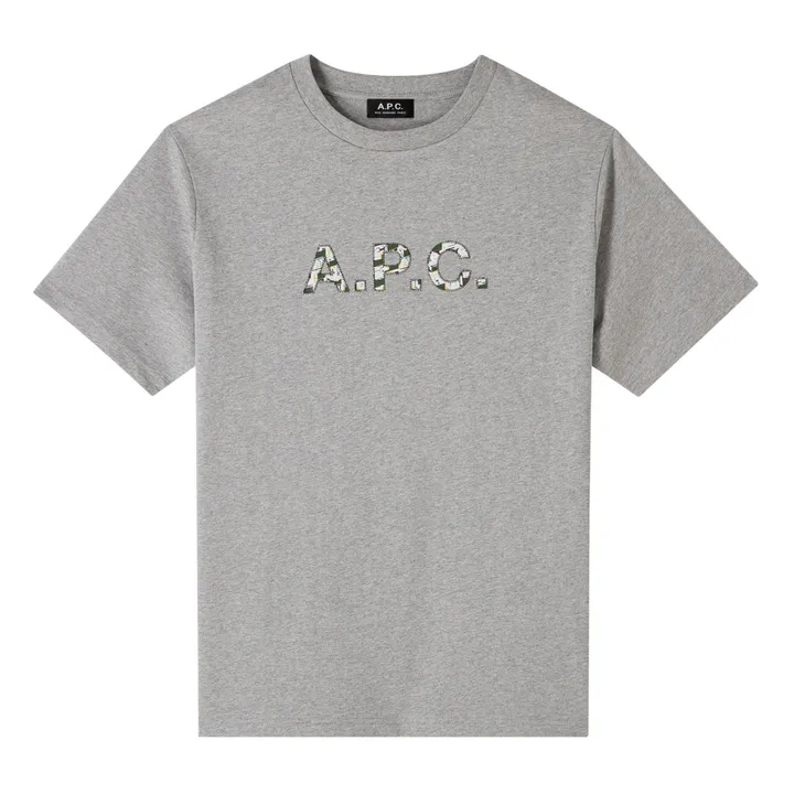 A.P.C. T-shirt Willow Coton Bio | Gris chiné
