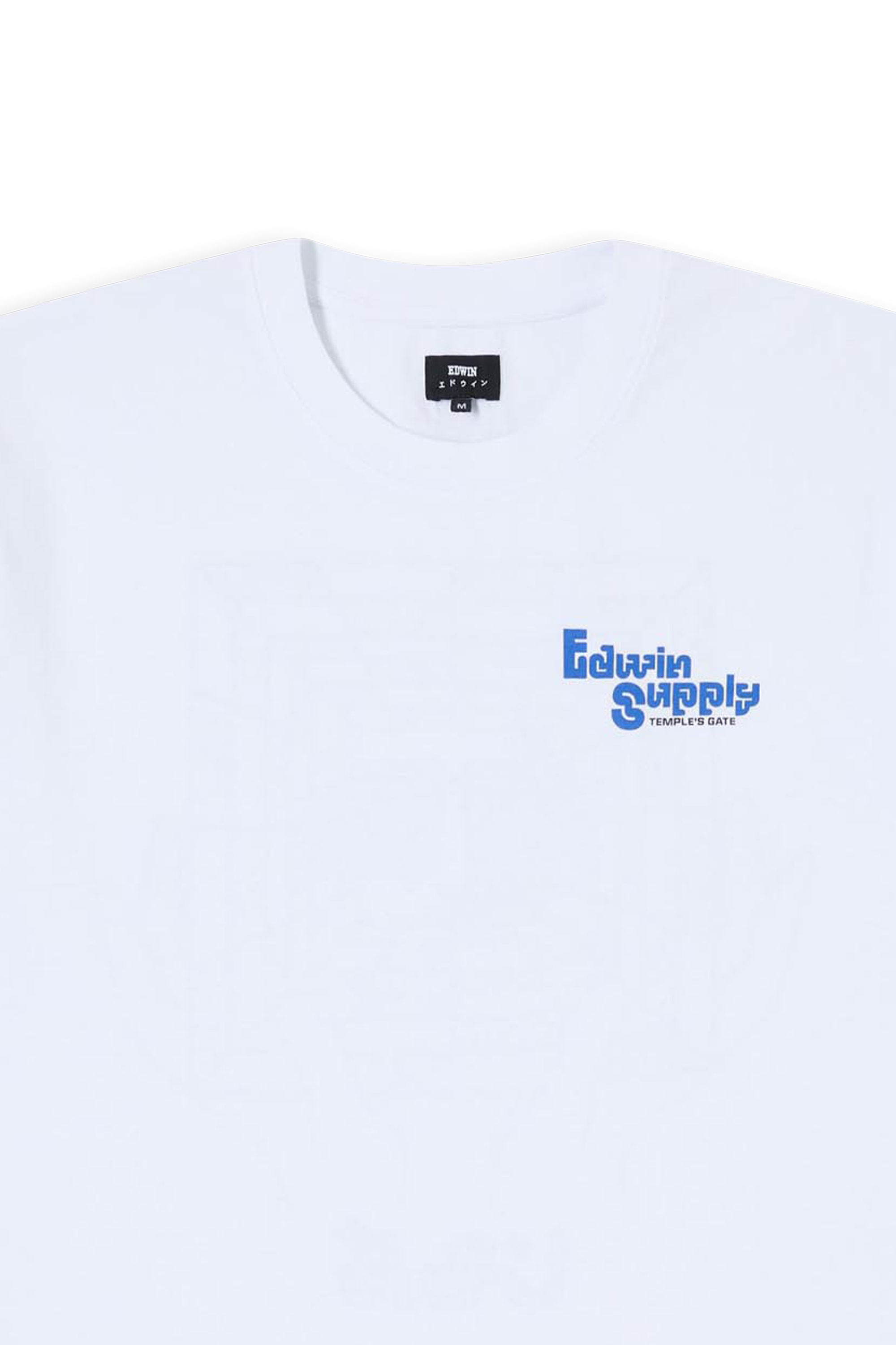 EDWIN T-shirt Temple's Gate TS Blanc