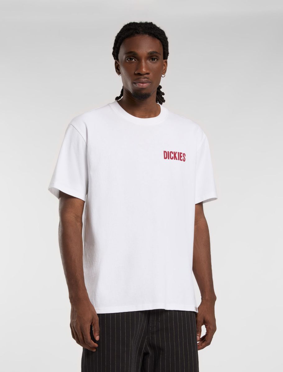 Dickies Slacks Rally SS Tee White