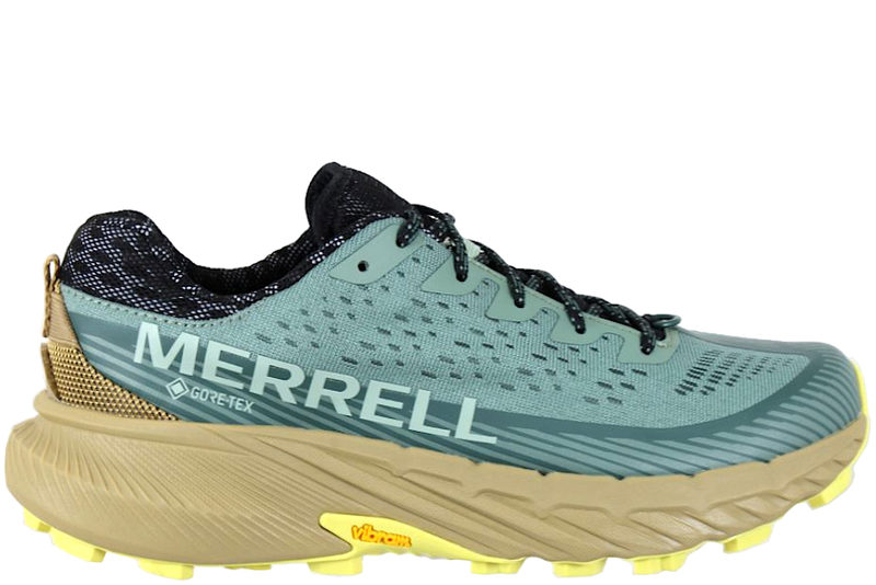 MERRELL AGILITY PEAK 5 GTX JUNIPER GENEVRIER GRØN KONDISKO