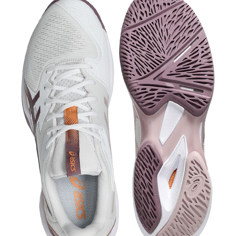 Asics Gel Solution Speed FF 3 femme blanc-ocre