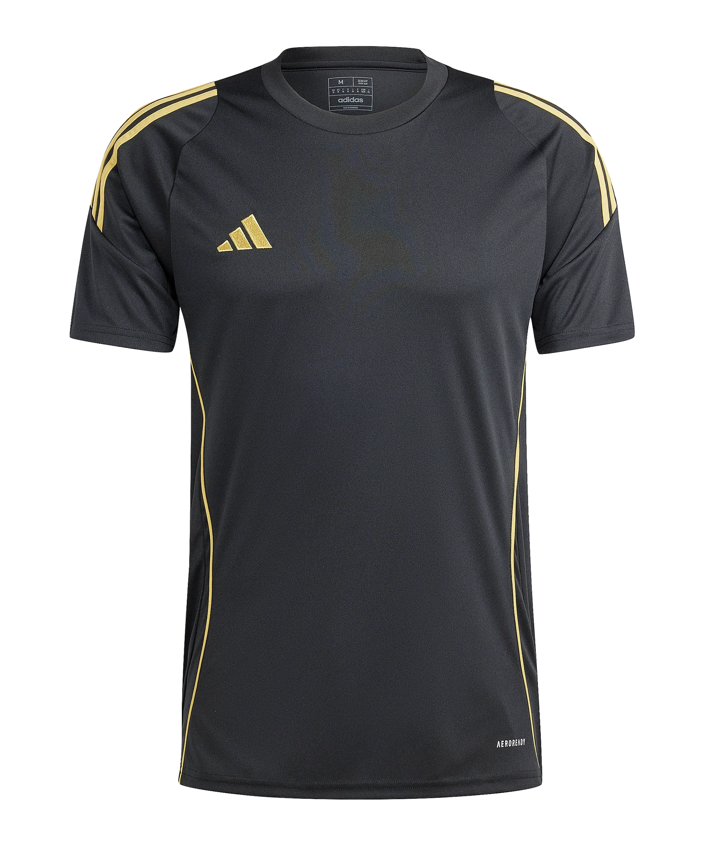 adidas Tiro 24 Trikot Schwarz Gold