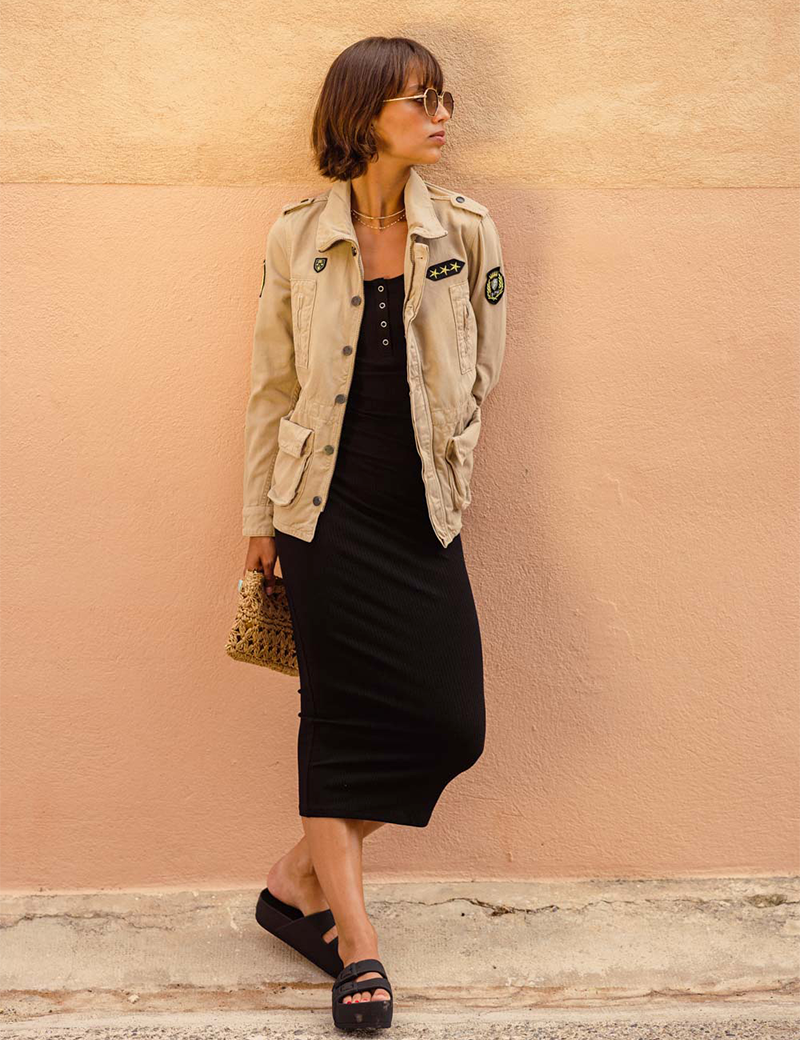 ATELIER BOHÈME VESTE SAHARIENNE VANINA BEIGE