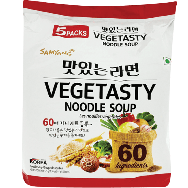Samyang Vegetasty Noedelsoep 5x115g