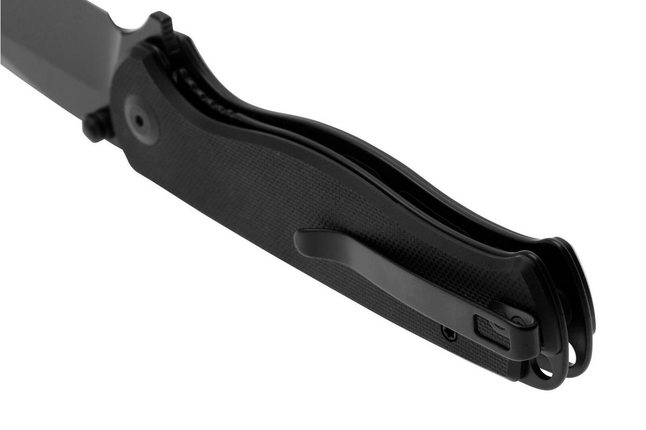 SENCUT Errant S23054B-1 Black G10, zakmes