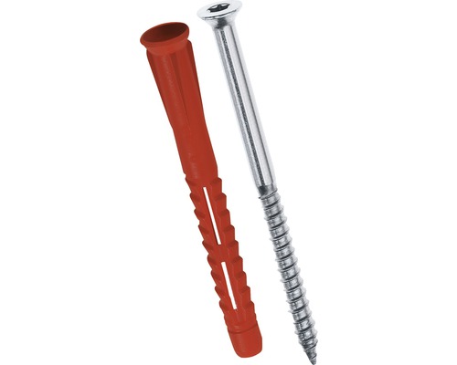 Tox Constructor universele lange deuvel Ø 10/100 mm en schroef, 25 stuks