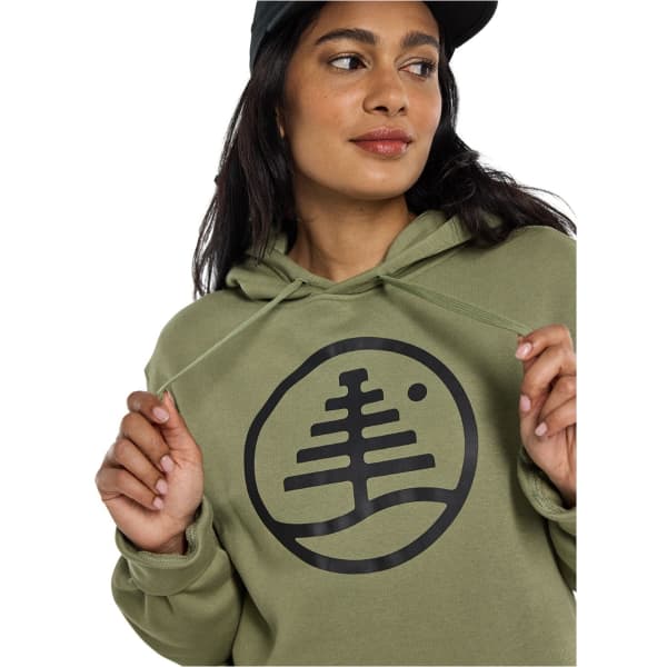 Sweatshirt BURTON FAMILY TREE PO FOREST MOSS