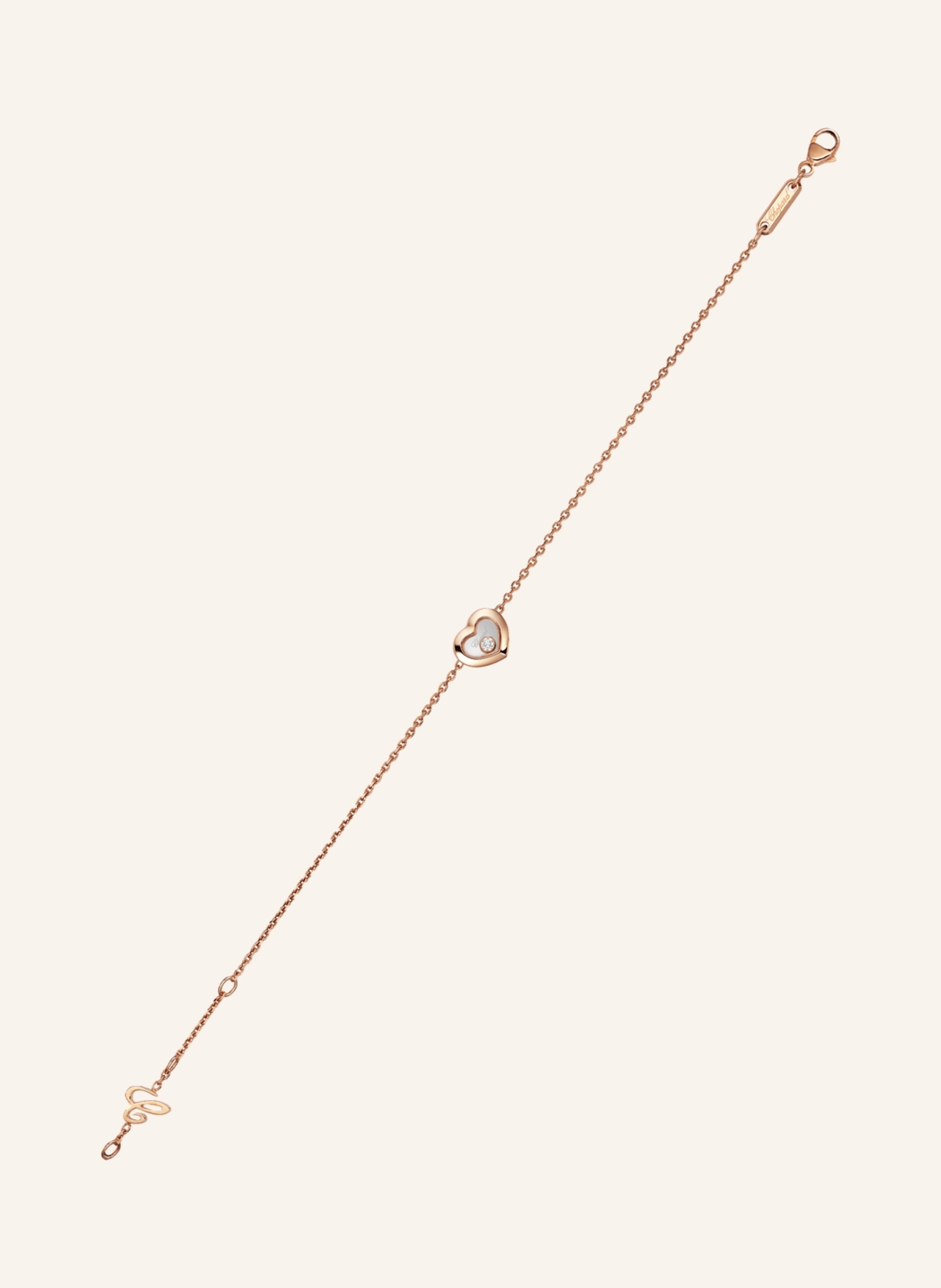 Chopard Armband HAPPY DIAMONDS ICONS Armband aus 18 Karat Roségold und Diamanten