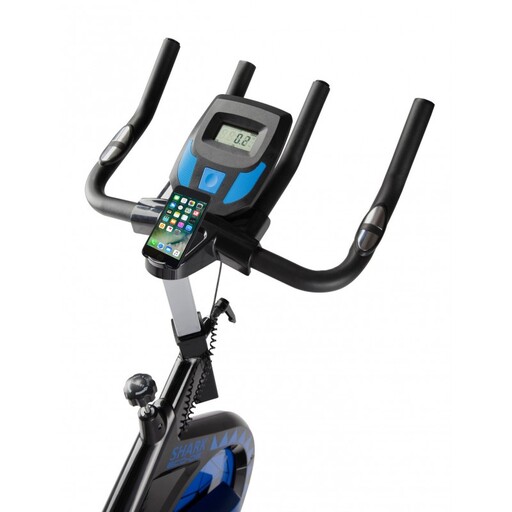 Bicicleta de spinning Ecode Shark com volante de 20 kg