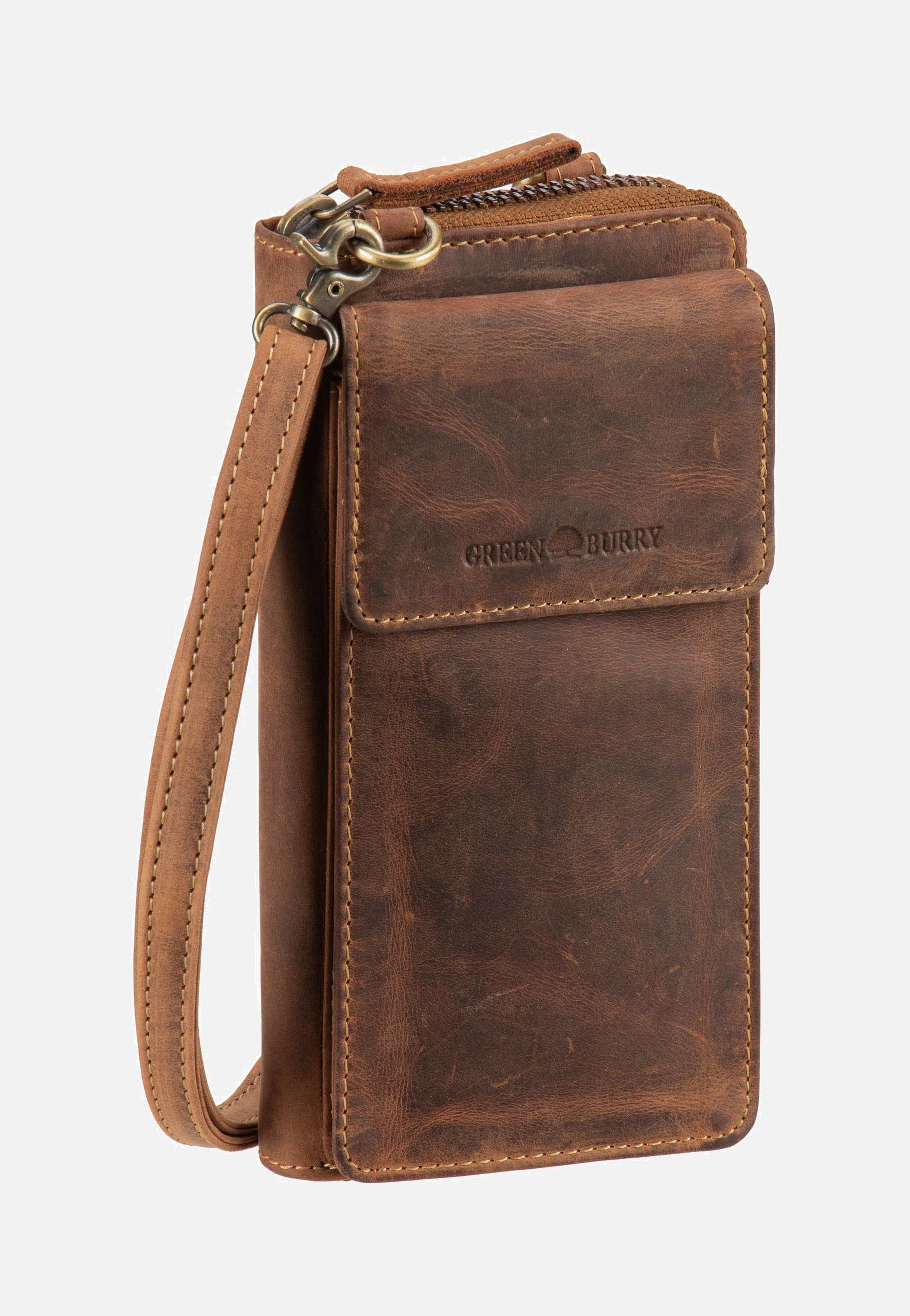 Vintage 1569 Sattelbraun - Handytasche