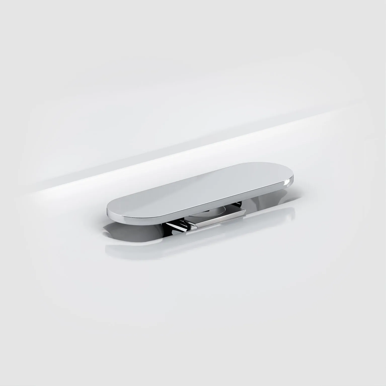 Clou New Flush 3.1 fontein solid surface 38cm wit mat