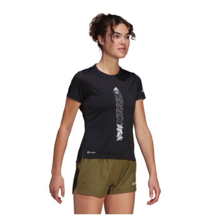 adidas Dame T-shirts Agravic Shirt Sort