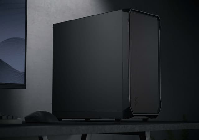 Fractal Focus 2 sort Solid computerkabinet