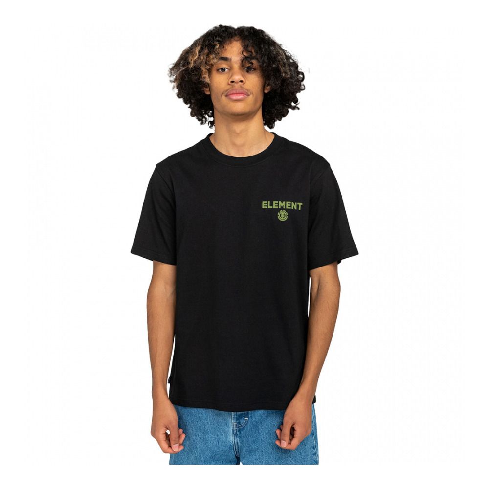 Element DISCO - Tee-shirt Homme flint black