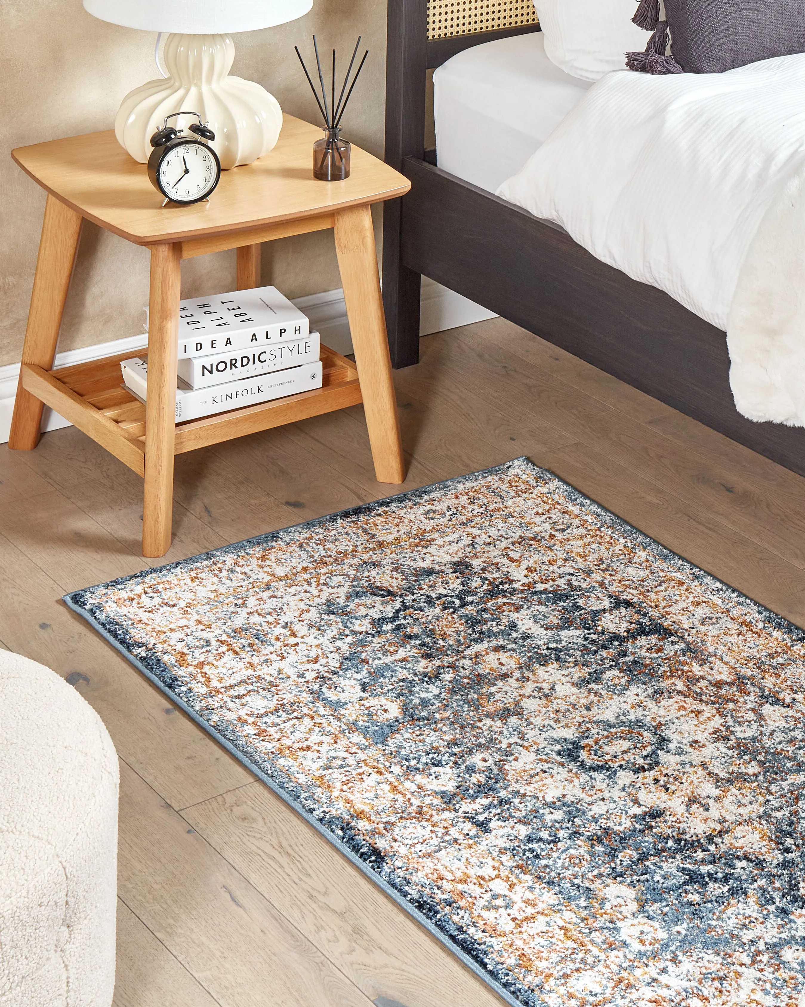 Vloerkleed DVIN Beige 80 x 150 cm