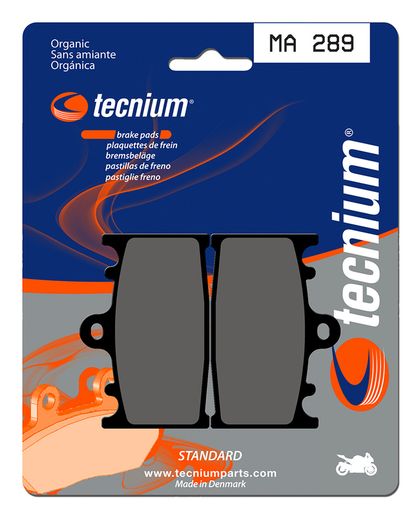 Plaquettes de freins Tecnium route organique - MA289