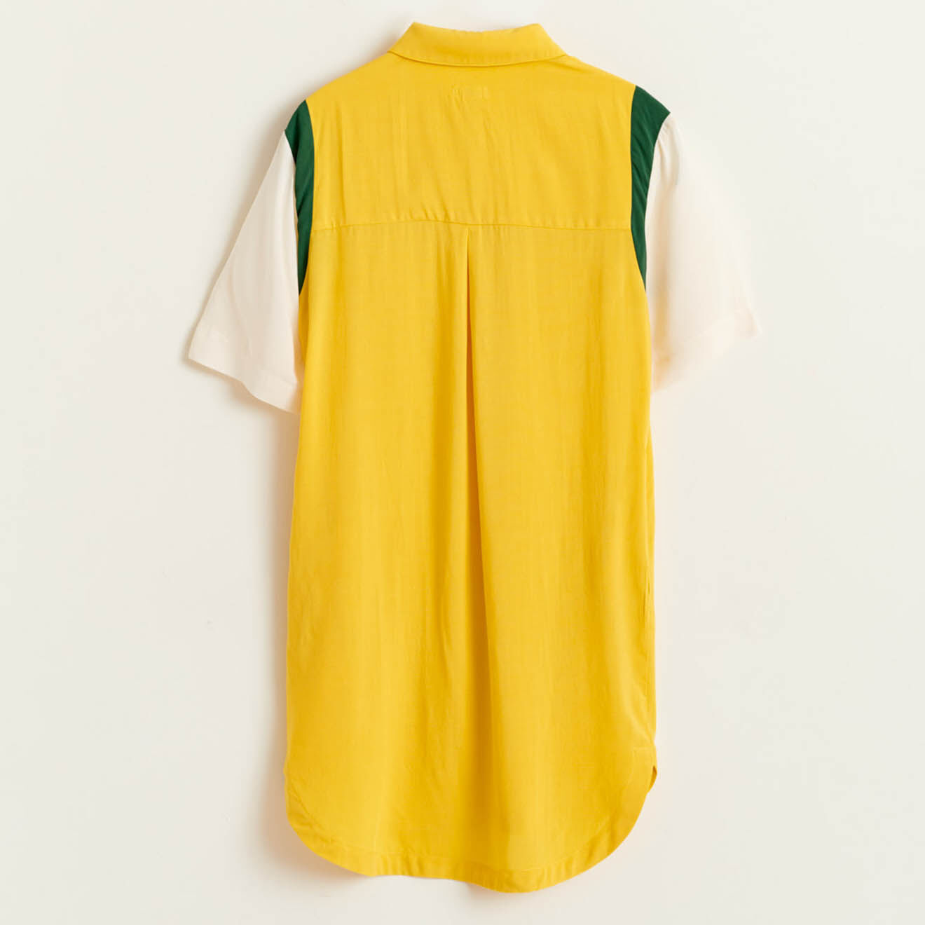 Bellerose Robe Popup style polo jaune