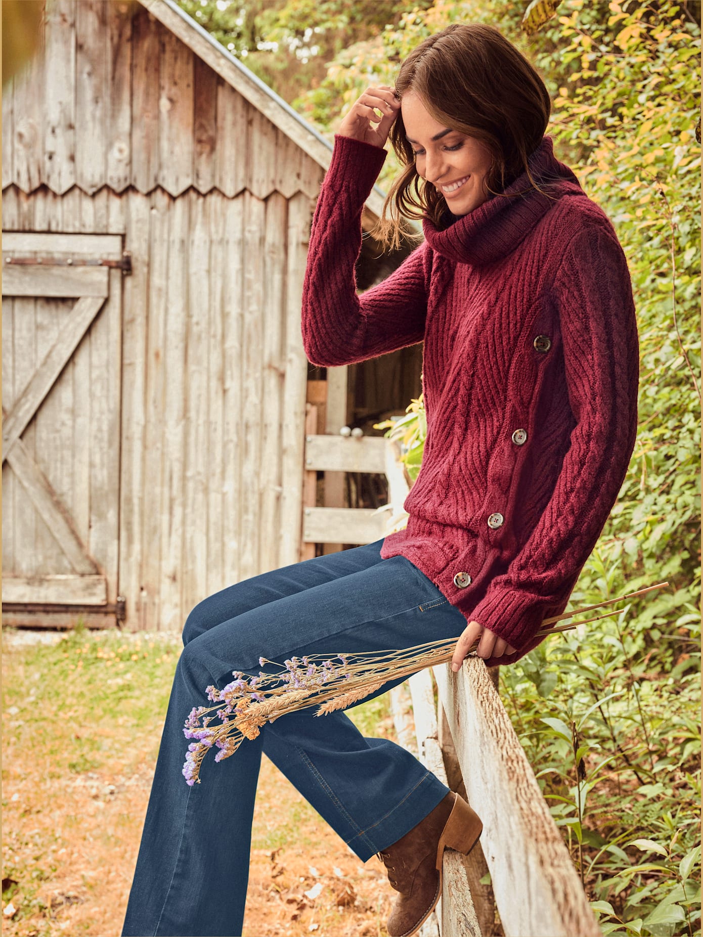 Pull qualité hivernale