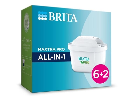 BRITA - Pack de cartouches filtrantes Pack de 6 filtres a eau + 2 gratuits - - maxtra pro al