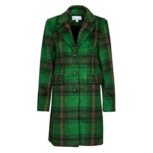 Vila - VIJAYLAH L/S COAT/SU - Vert