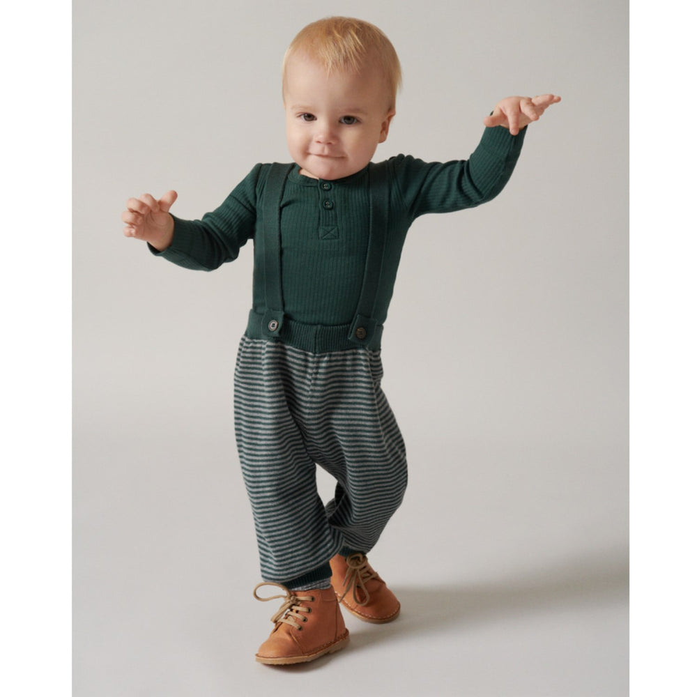 Køb MarMar Cotton Rayon Knit Stripe Pine Stripes Perrin Bukser