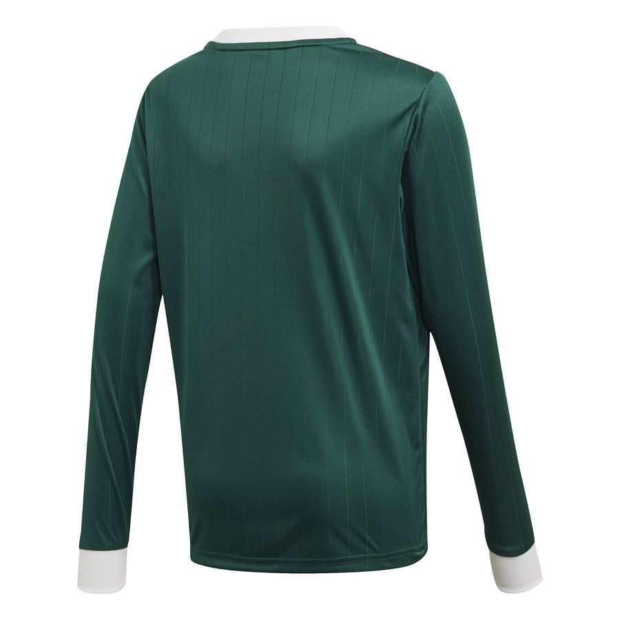 adidas Maillot Tabela 18 - Vert/Blanc Manches Longues Enfant