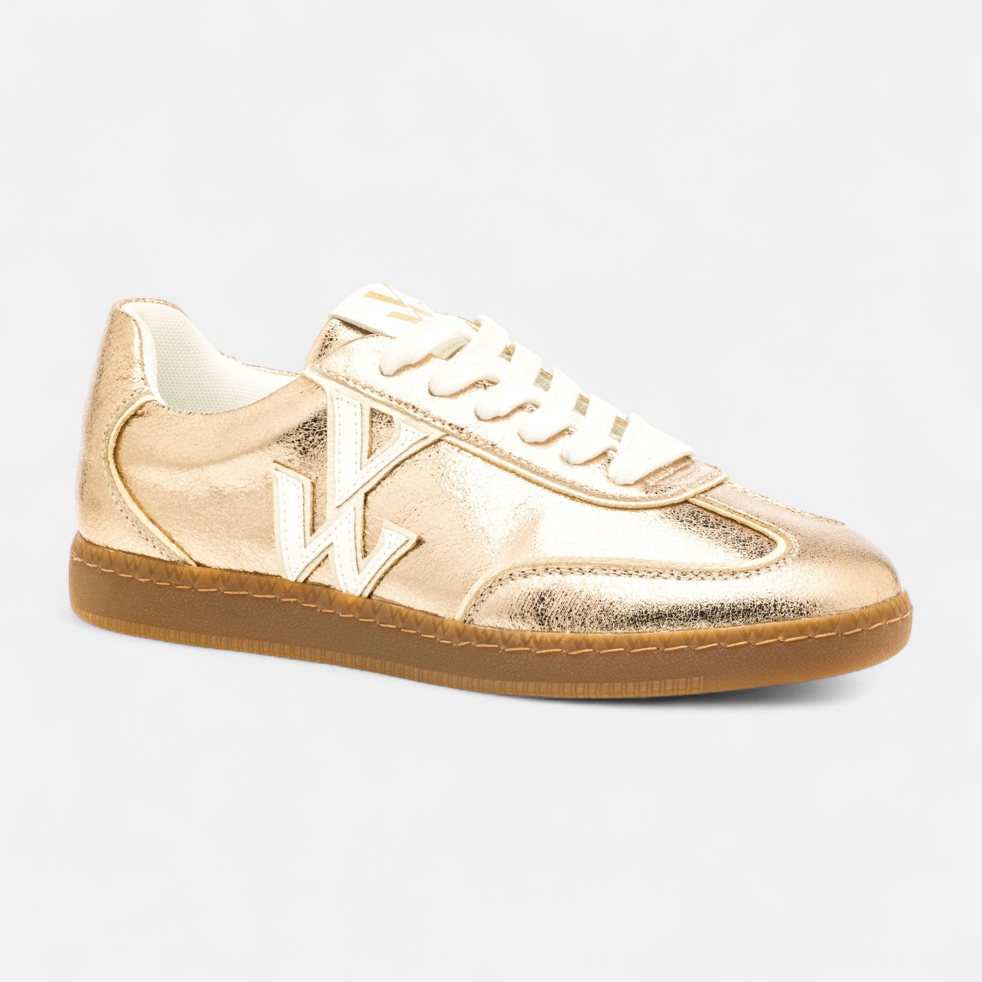 Baskets basses Femme or