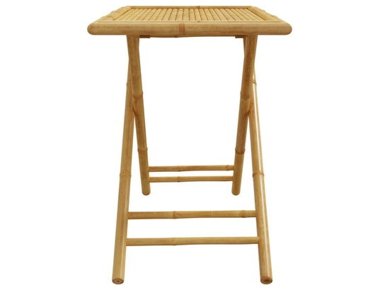 VIDAXL - Table pliante Table de jardin pliable 110x55x75 cm bambou