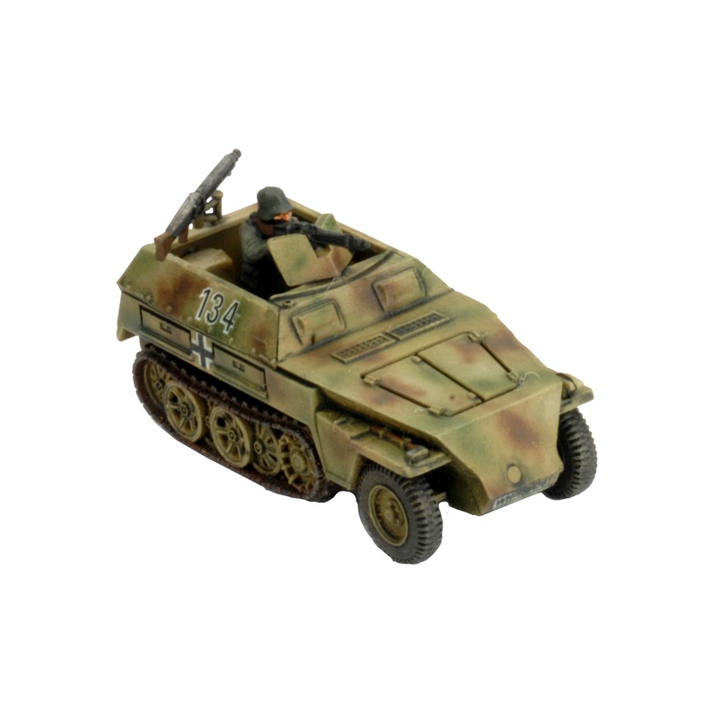 Flames of War - SS Reconaissance Company HQ