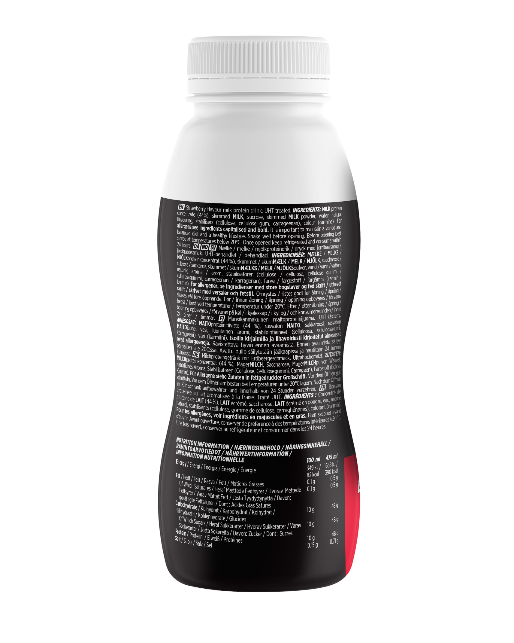 Nutramino Protein XL Shake Strawberry 475ml