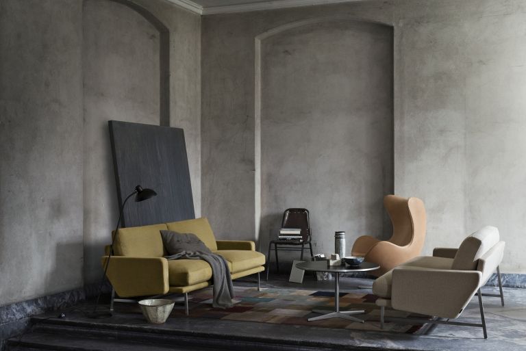 Fritz Hansen A222 salontafel wit laminaat 75