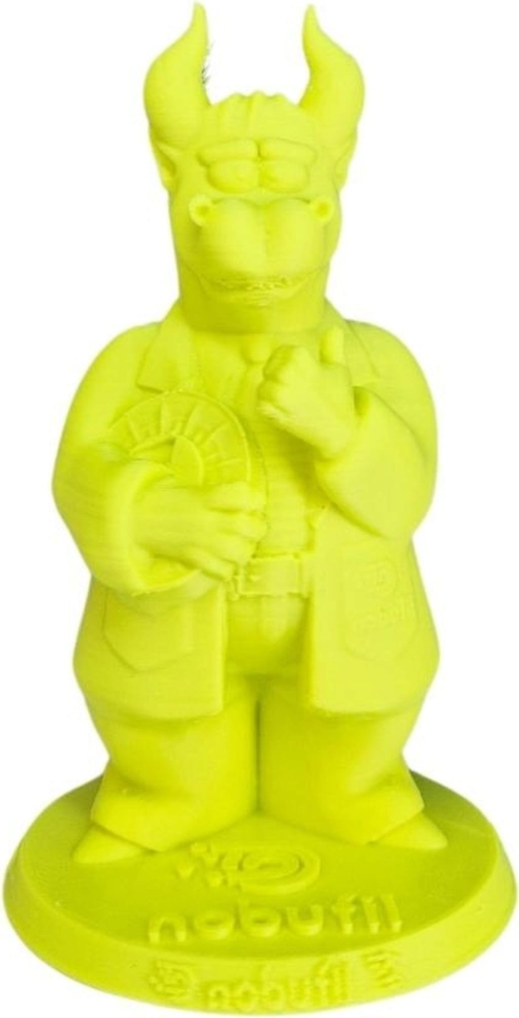 Nobufil  ABSx Neon Yellow, 1,75 mm / 1000 g    ABS Filament aus recycelten Kunststoffen