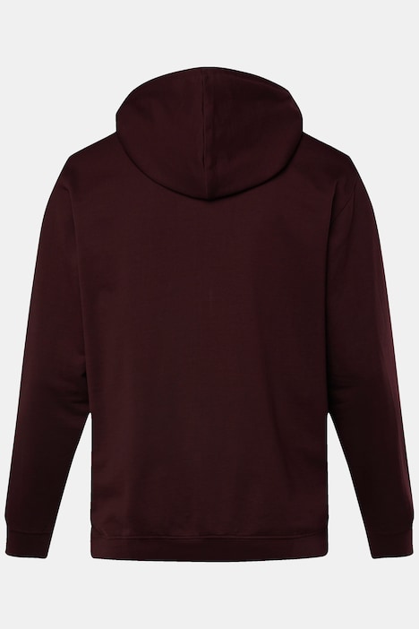 Men+ Hoodie-Jacke, Kapuze, Zipper, bis 8 XL