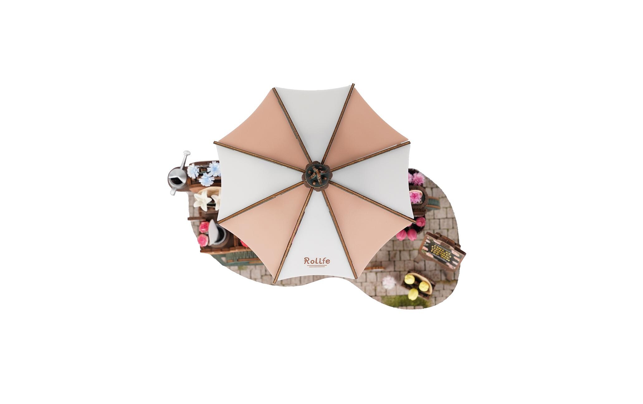Bausatz Blossom Cart 187-teilig3D-Puzzle aus lasergeschnittenen Holzteilen