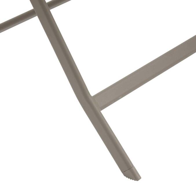Table de jardin pliante rectangulaire AZUA Truffe / Café