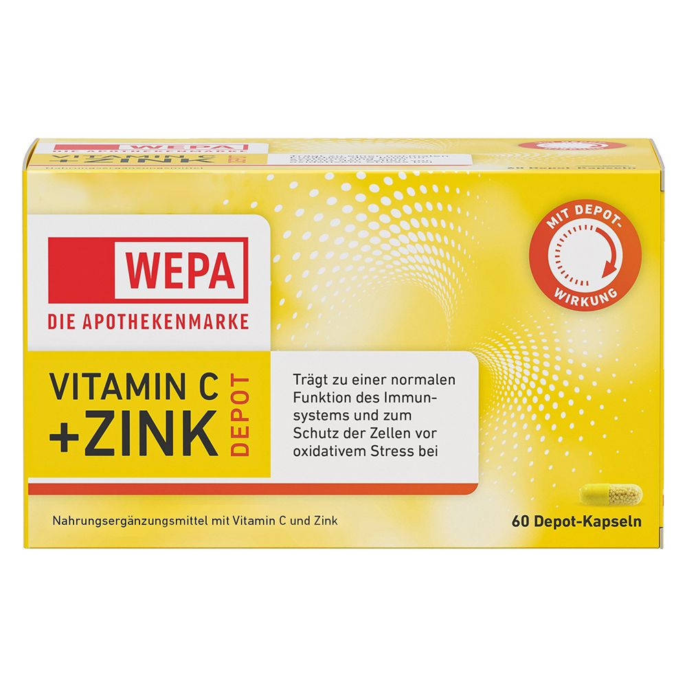 WEPA Vitamin C+Zink Kapseln
