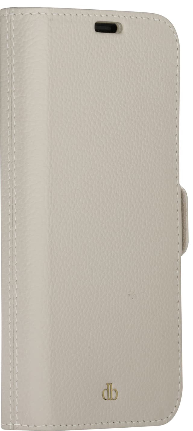 dbramante1928 New York iPhone 14 Plus pungetui (beige)