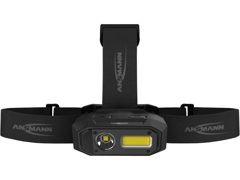 Ansmann Stirnlampe HD800RS Schwarz Outdoor-Arbeitslampe