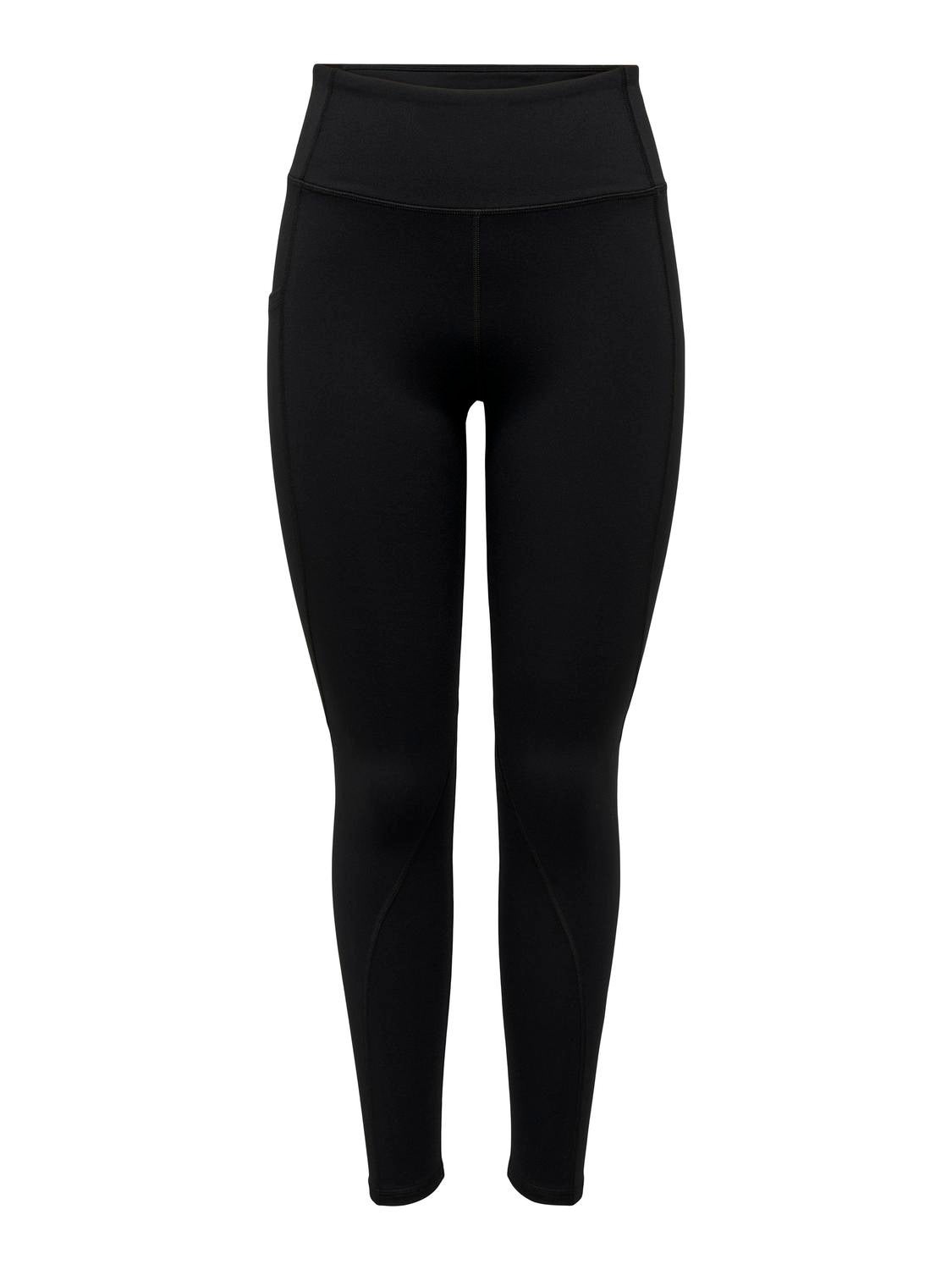 ONPRYA-ALEX-3 Hohe Taille Enger Schnitt Sportleggings Black