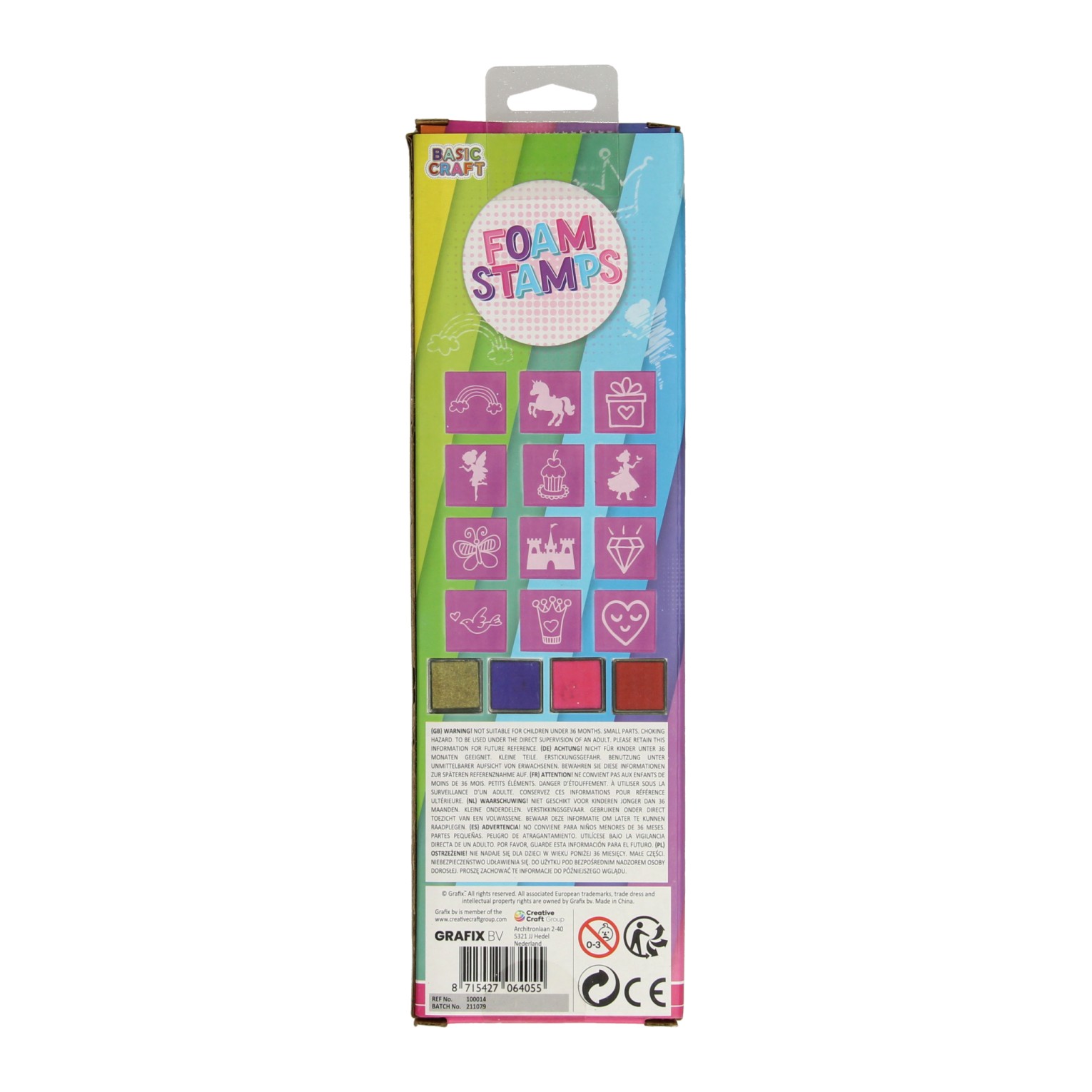 Foam Stempelset - Roze