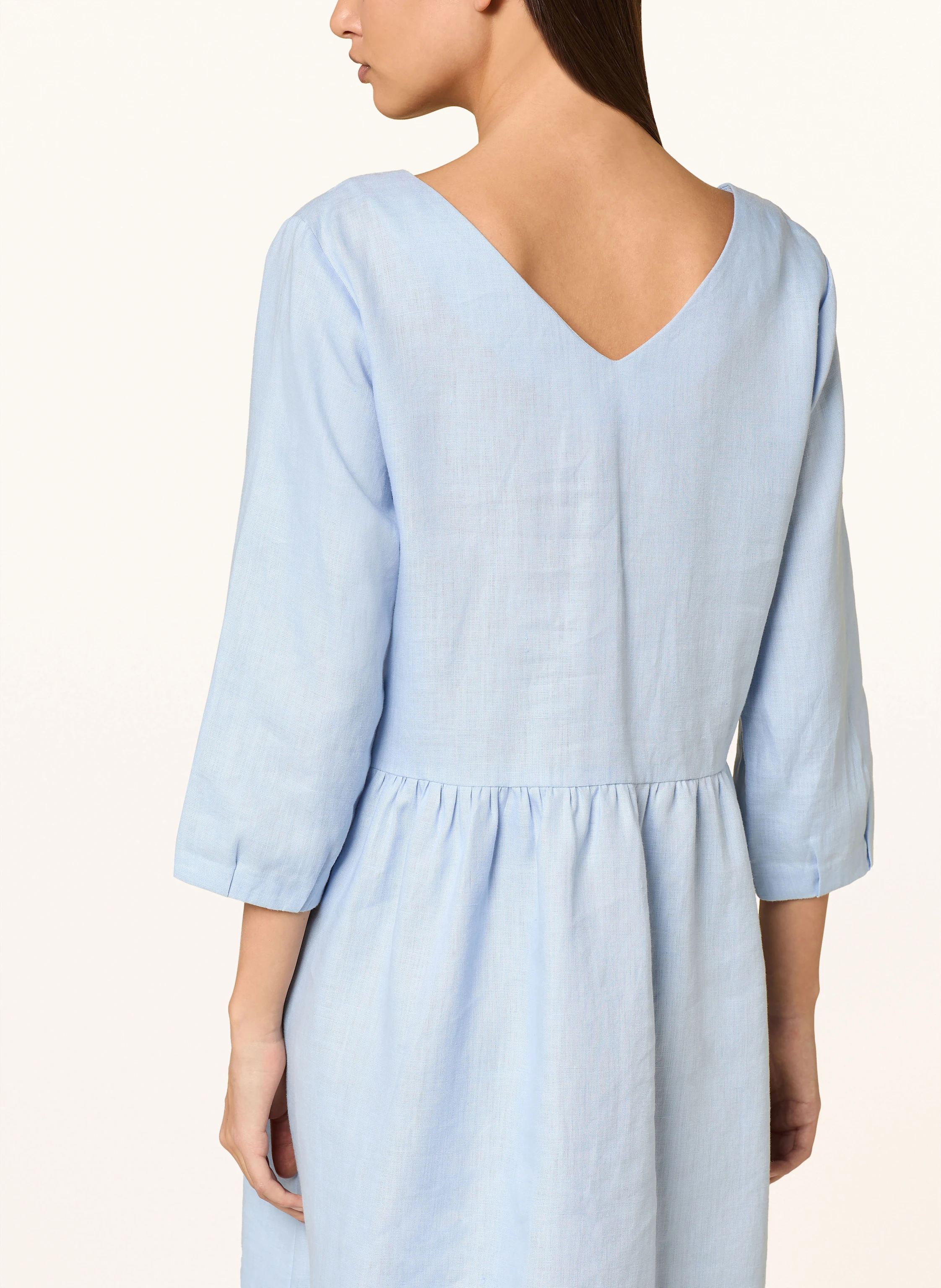 lilienfels Leinenkleid mit 3/4-Arm
