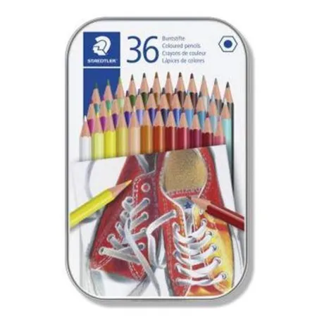 STAEDTLER® Buntstift hexagonal 36ST in Metallbox