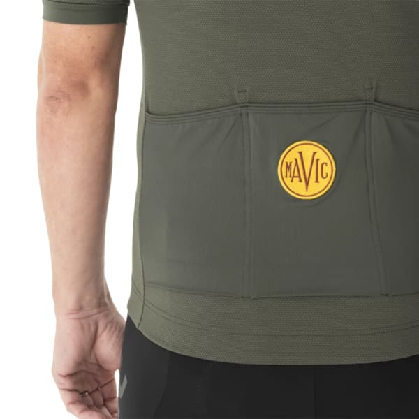 Maillot vélo MAVIC HERITAGE JERSEY ARMY GREEN