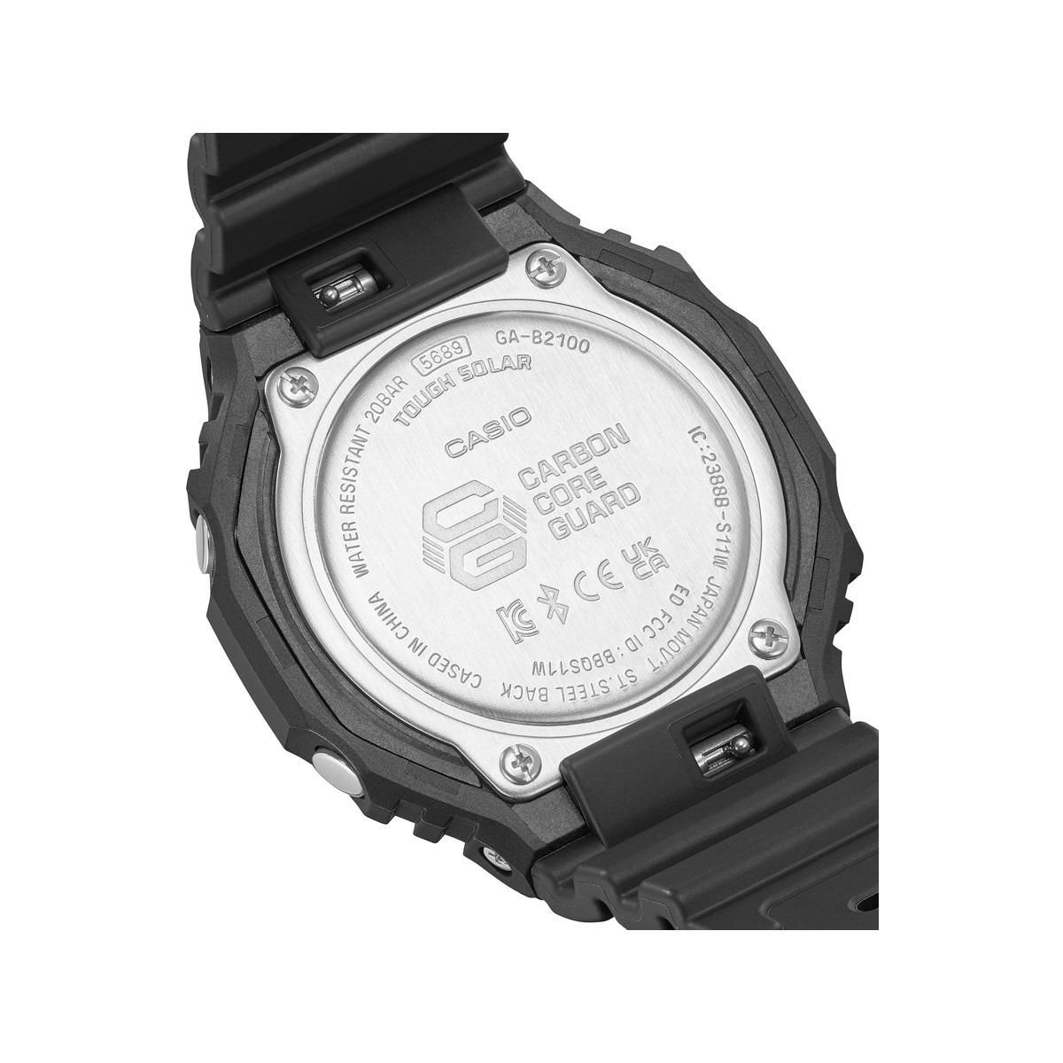 Montre G-SHOCK homme résine bracelet résine noire