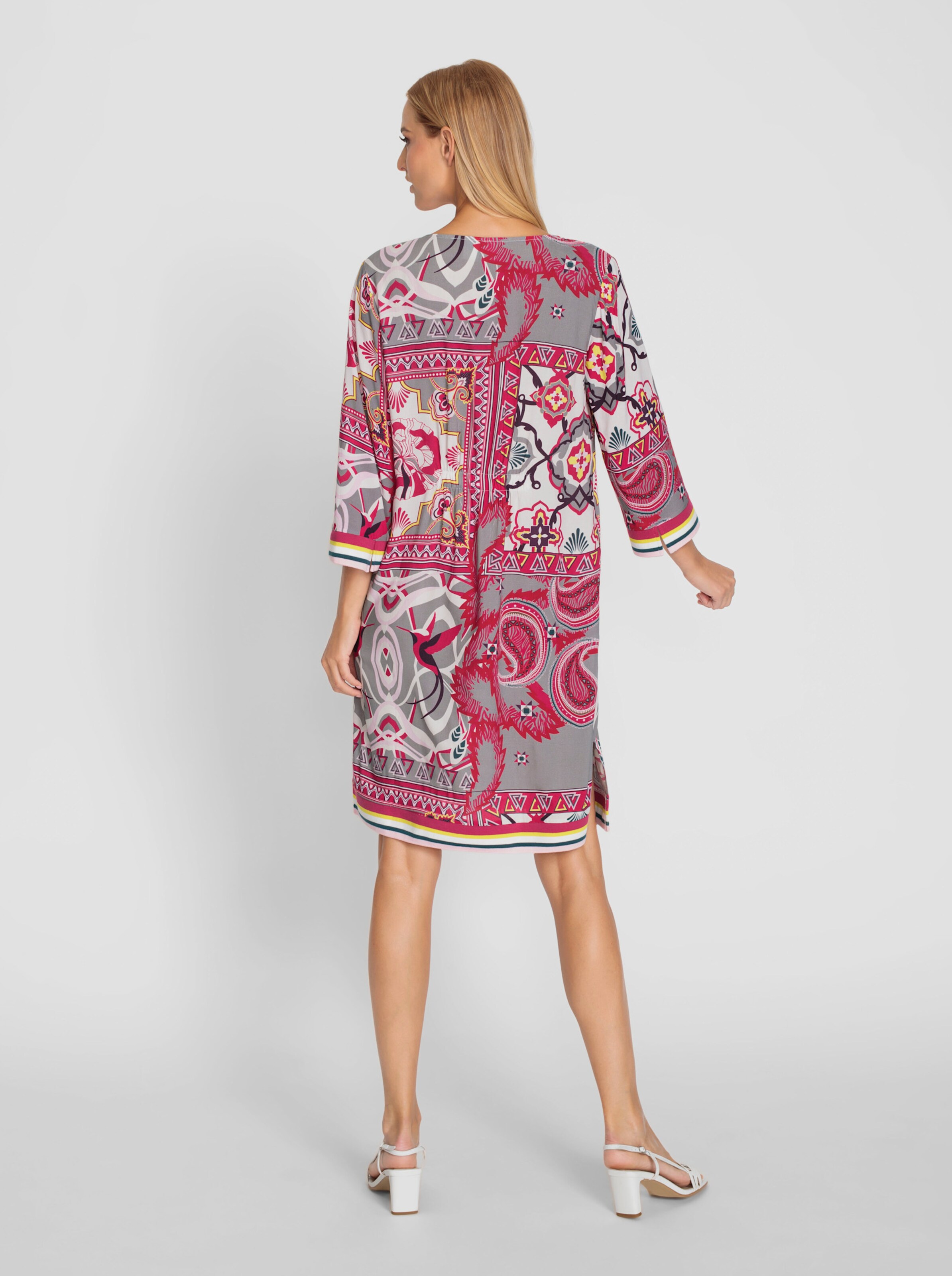 Druck-Kleid