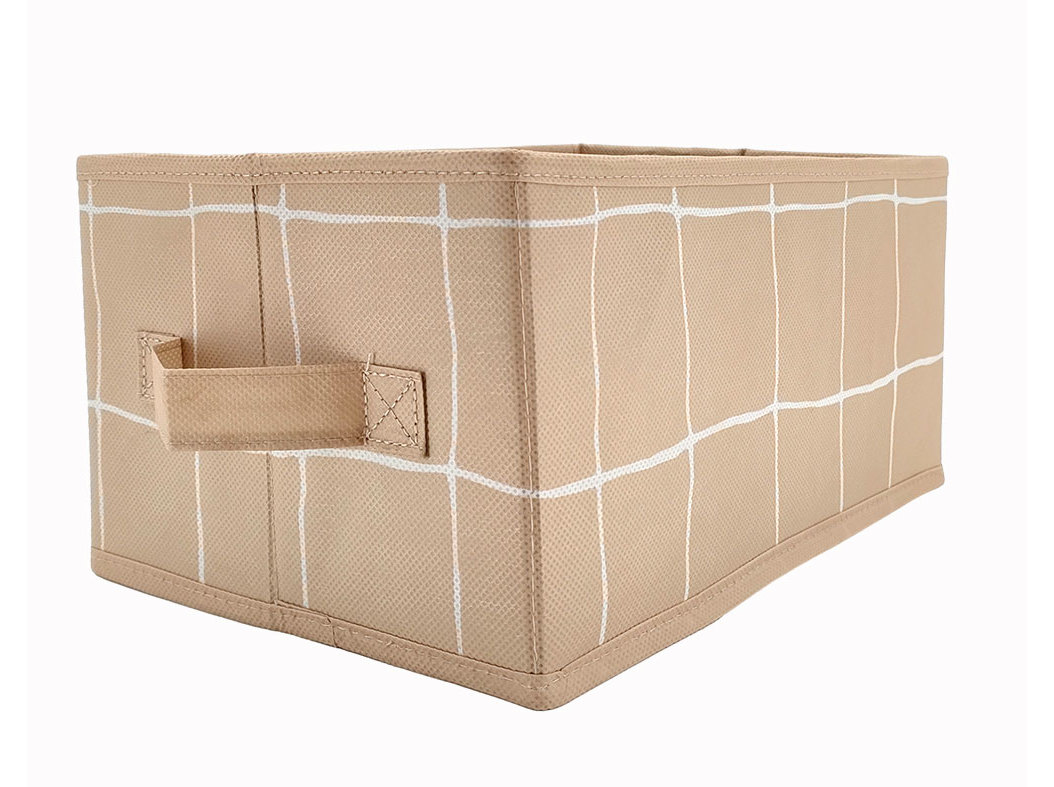 CESTA EM TECIDO ACTUEL 31X20X15CM