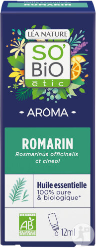 So'Bio Étic Huile Essentielle Romarin Biologique Flacon 15ml