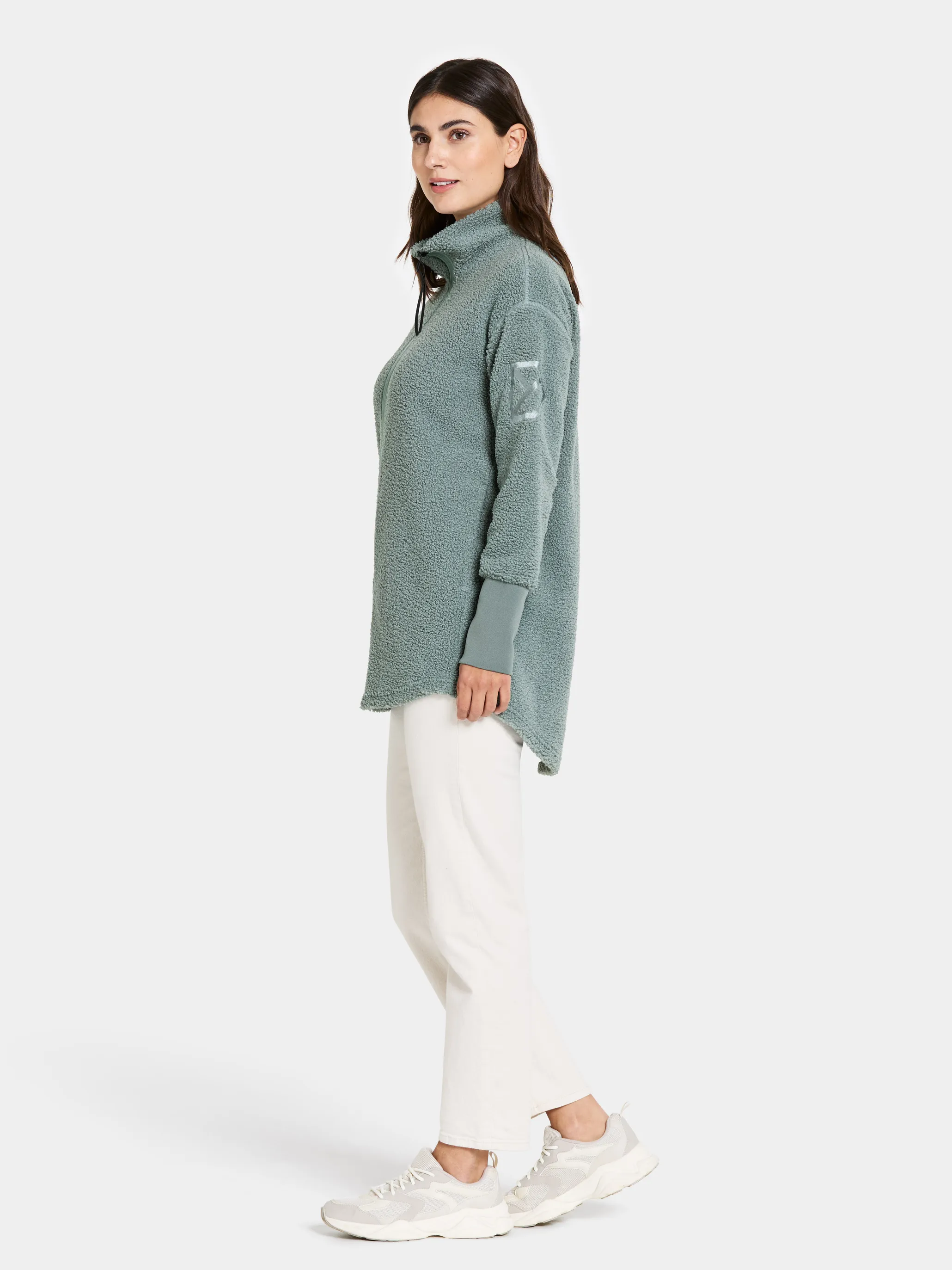 Didriksons Women's Sally Full Zip 2 Factory Blue