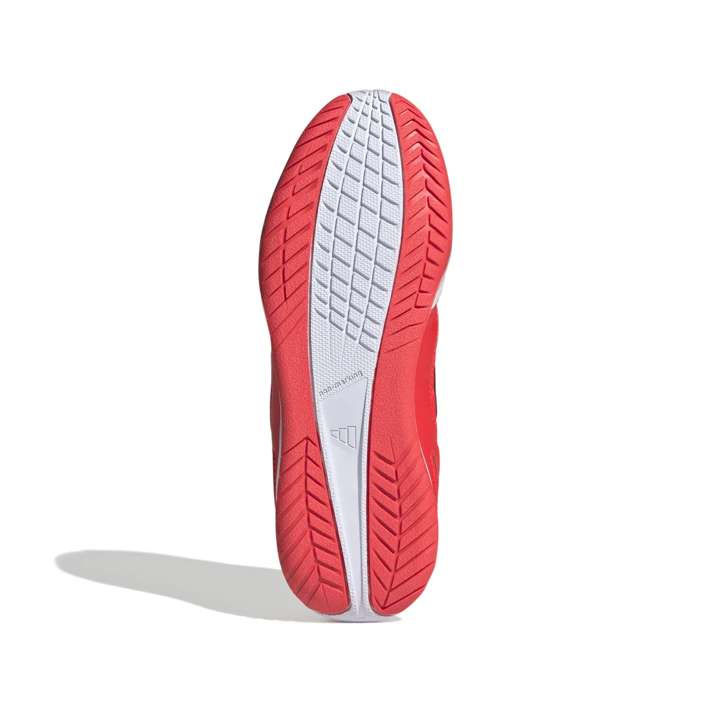 Adidas Super Sala III Zaalvoetbalschoenen (IN) Kids Wit Rood Grijs Geel